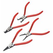 Gearwrench 4 Piece 7" Fixed Tip Internal & External Snap Ring Plier Set 82150