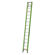 Little Giant Ladders 28 ft Fiberglass Extension Ladder, 375 lb Load Capacity 17528