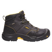 Keen Size 10-1/2 Men's 6 in Work Boot Steel Work Boot, Raven/Black 1017828