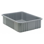 Quantum Storage Systems Divider Box, Gray, Not Specified, 22-1/2 in L, 17-1/2 in W, 6 in H DG93060GY