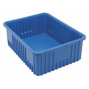 Quantum Storage Systems Divider Box, Blue, Not Specified, 22-1/2 in L, 17-1/2 in W, 8 in H DG93080BL