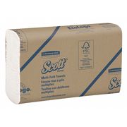 Kimberly-Clark Professional Multifold Paper Towels, 9.2" x 9.4" sheets, White, Compact Case (250 Sheets/Pack, 12 Packs/Case) 03650