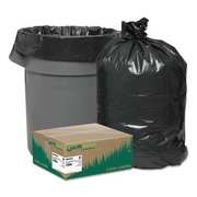 Aep Earthsense 45 gal Bags, 1.25 mil, Black, 100 PK RNW4850