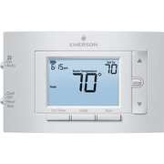 White-Rodgers 80 Series Thermostats, 7 Programs, 2 H 1 C, Wall Mount, Hardwired/Battery, 24VAC 1F83H-21PR
