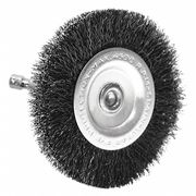 Century Drill & Tool Crimped Radial Wire Brush, 4 in., Coarse 76441