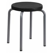 Flash Furniture Stool, Black, 17" Seat W YK01B-GG