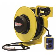 BAYCO PRODUCTS INC 50 ft. 12/3 Retractable Cord Reel 4 Outlets 120VAC  Voltage (SL-8904)