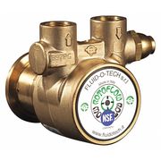 Fluid-O-Tech Pump, 3/8" NPTF, 111 Max. GPH, Brass, Bypass PA 301