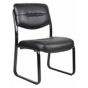 Boss BlackGuest Chair, 23"W24"L34"H, No Arms, Molded Foam, Fabric UpholsterySeat B9539