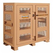 Knaack Model 139-MT TOOL KAGE Jobsite Cabinet, Tan, 60" W x 30" D x 60" H 139-MT