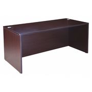 Boss 66" W Office Desk, Mocha N102-MOC