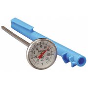 Taylor Dial Thermometer, -40 to 120 deg. F Range 6091N