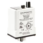 Macromatic Time Delay Relay, 100 hr Max Time Setting TR-6132U