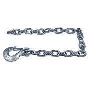 Buyers Products 3/8x35 Inch Class 4 Trailer Safety Chain With 1-Clevis Style Slip Hook-43 Proof BSC3835