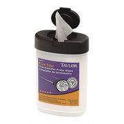 Taylor Commercial Thermometer Probe Wipes, Isopropyl 9999T