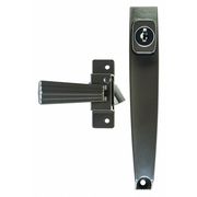 Wright Products Keyed Push Button Latch, Florida Brown VK333X3FB