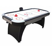 Hathaway Silverstreak 5-Ft Air Hockey Game Table, Electronic Scoring BG1029H