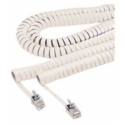 Softalk Coiled Phone Cord, 12 ft., Ivory 48100