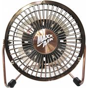 Maxx Air 4 in. Desk Fan, Table Fan, Portable Fan, USB Fan, Non-Oscillating, 1 Speeds, Copper HVDF4UPS