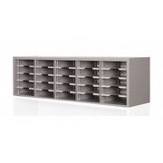 Mailroom Marvel Utility Sorter w/Adjustable Shelves, 60W x 14D x 16H UTSA60/AT