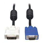 Tripp Lite DVI to VGA Cable, RGB, DVI-A, HD15 M/M, 10ft P556-010