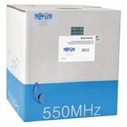 Tripp Lite Cat6 Cable, Bulk, Solid, PVC, Blue, 1000ft N222-01K-BL