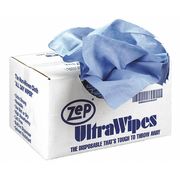 Zep Disposable Wipes, Blue, Box, Nonwoven Cloth, 450 Wipes, 14 in x 12 in 895601