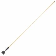 Rubbermaid Commercial 60" Snap On Dust Mop Handle, Wood FGM116000000