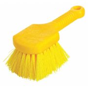 Rubbermaid Commercial Pot Brush, Synthetic Fill, Short Handle FG9B2900YEL