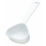 Rubbermaid Commercial Measuring Scoop, 1/2 Cup, White FG9G8200WHT