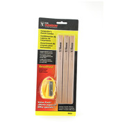 C.H. Hanson Carpenter Pencils, VersaSharpener, 6PK 221