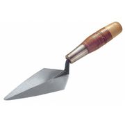 Kraft Tool Brick Trowel, Pointing, 2-3/4 x 6 in, Steel RO50-6L