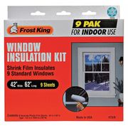 Frost King Indoor Shrink and Seal Window Kit 42" x 62" V73/9H