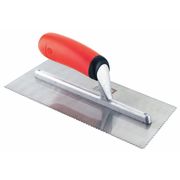 Roberts Trowel, Flat Top V, 4-1/2 x 11 in, Steel 10-833