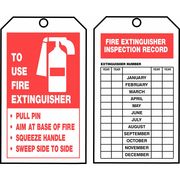 Accuform Inspection Tag, Roll, 6-1/4 x 3, PK250 TAR732