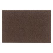 Zoro Select Sanding Hand Pad, 9" L x 6" W, Non-Woven 05539574000