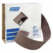 Norton Abrasives Utility Cloth Roll, 150 ft L, Coarse, Brown 66261058714