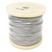 Bird Barrier Netting Perimeter Cable, 5" L, Silver nc-g500