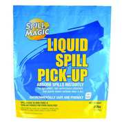 Spill Magic Loose Absorbent, 8 gal, Chemicals, Fuel, Oil, Paint, White 97125