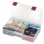 Plano Adjustable Compartment Box with 5 to 21 compartments, Plastic, 2 13/16 in H x 9.13 in W 2378000