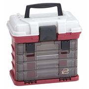 Plano Adjustable Compartment Box with 5 to 36 compartments, Plastic, 10 in H x 7 in W 135402