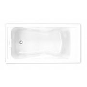 American Standard Deep Soak Bathtub, W/Apron, Lh, White 2425V-LHO002.020
