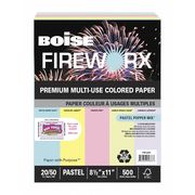 Boise Colored Paper, Pastel Popper Mix, PK500 FW-2201