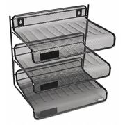 Rolodex Shelf, 3Tier, Dsk, Mesh, Black 22341