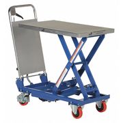 Vestil Hydraulic Scissor Cart, 400 lb. Cap, 27-1/2"W, 17-1/2"L CART-400