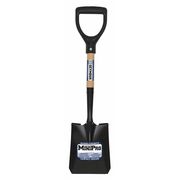 Seymour Midwest Square Point Shovel, 27 in L Wood Handle 49353GRA