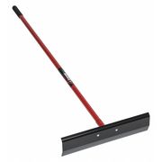 Kenyon Backfill Rake, 60" Red Aluminum Handle 73320