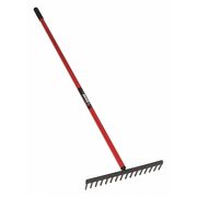 Kenyon Level Head Rake, 66" Red Alum Handle 42690