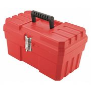 Akro-Mils Probox Tool Box, Plastic, Red, 14 in W x 8 in D x 8 in H 9514