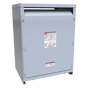 Dayton Three Phase Transformer, 15 kVA, NEMA 2, 115 Â°C, 480V AC Wye/277V AC, 208V AC Delta 44YV20